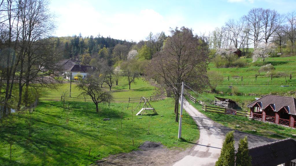 Penzion Padrtuv Mlyn Trebic Bagian luar foto
