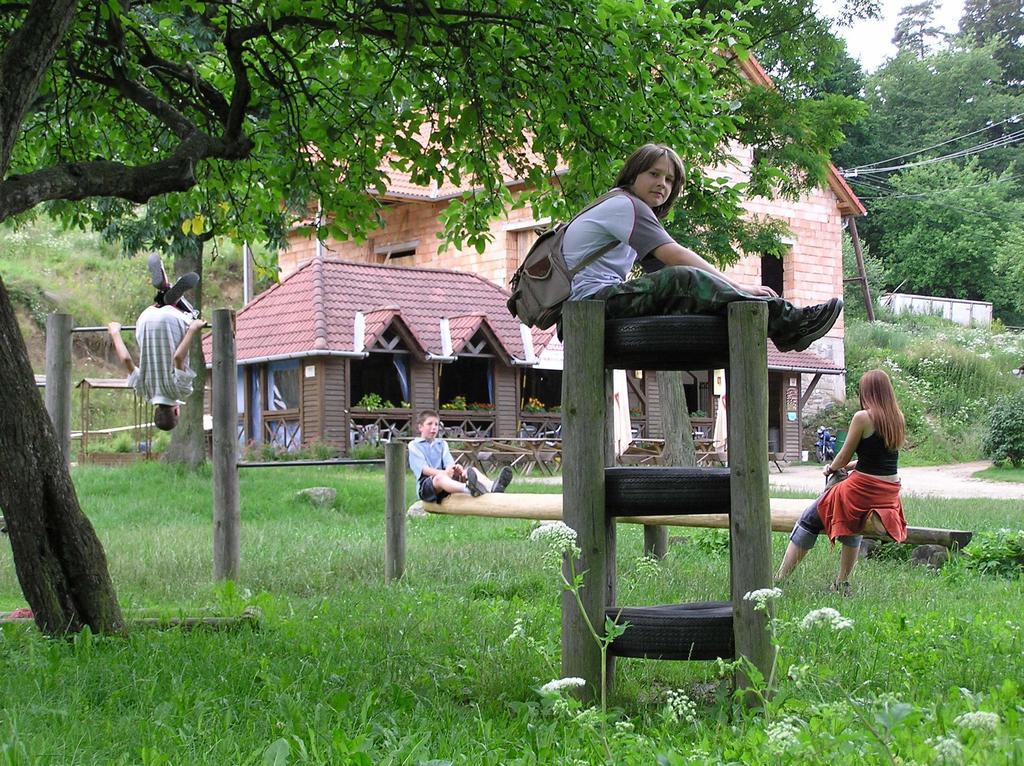 Penzion Padrtuv Mlyn Trebic Bagian luar foto